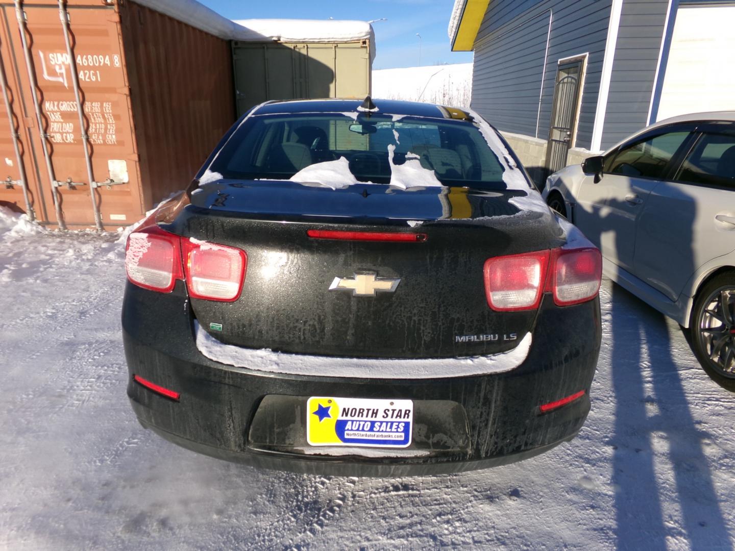 2015 Black /Black Chevrolet Malibu LS (1G11B5SL3FF) with an 2.5L L4 DOHC 16V engine, 6-Speed Automatic transmission, located at 2630 Philips Field Rd., Fairbanks, AK, 99709, (907) 458-0593, 64.848068, -147.780609 - Photo#3